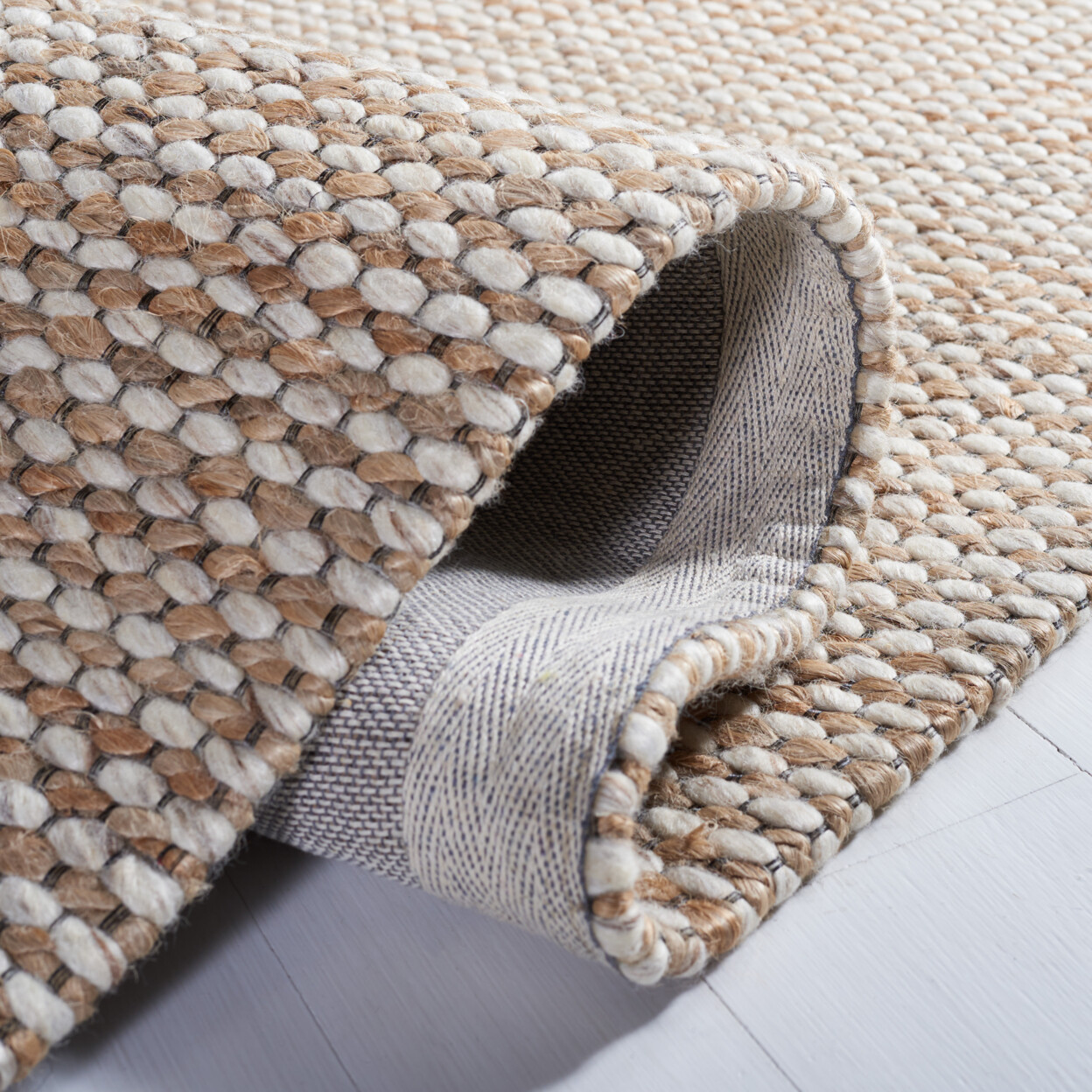 SAFAVIEH Natural Fiber NFB553B Natural / Beige Rug