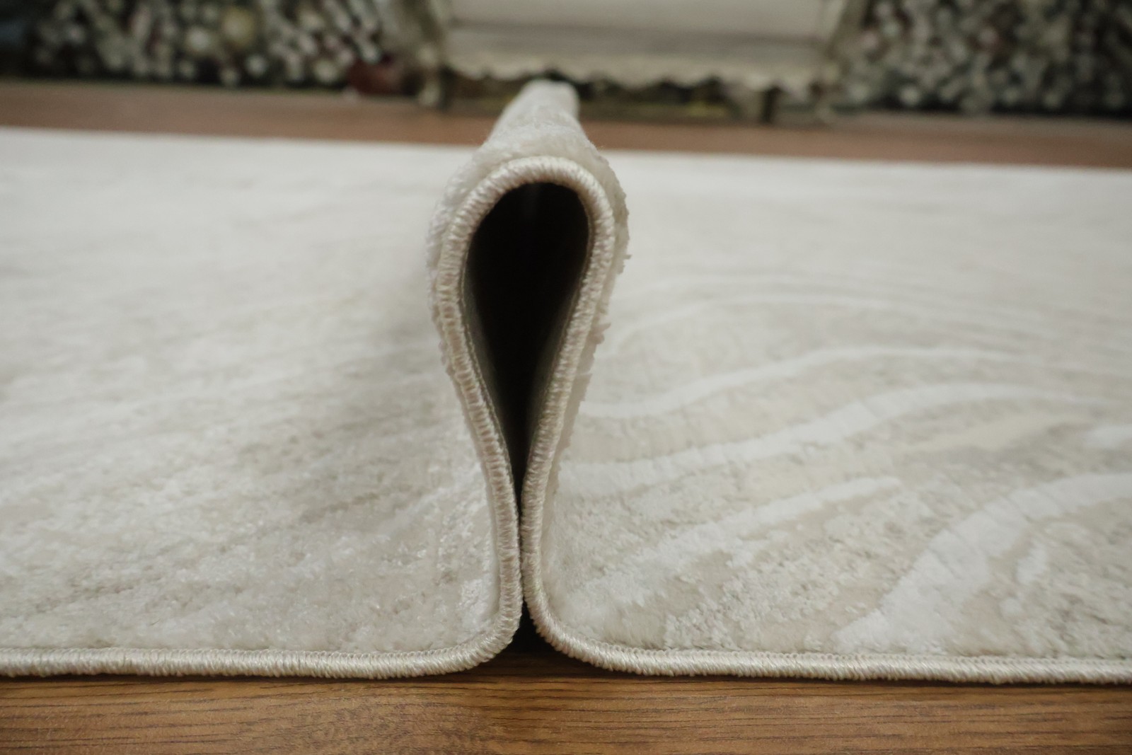 Sophisticated Beige Tones Area Rug 5×8 Ft Contemporary Modern Turkish Carpet