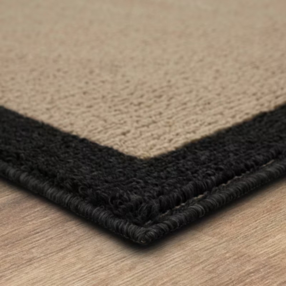 Washable Accent Rug, Gray, 1’8×2’6, Skid-Resistant, Medium Pile
