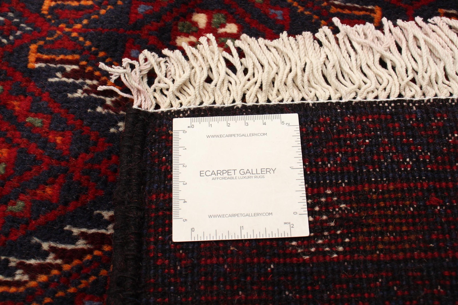 Vintage Hand-Knotted Area Rug 3’4″ x 6’2″ Traditional Oriental Wool Carpet