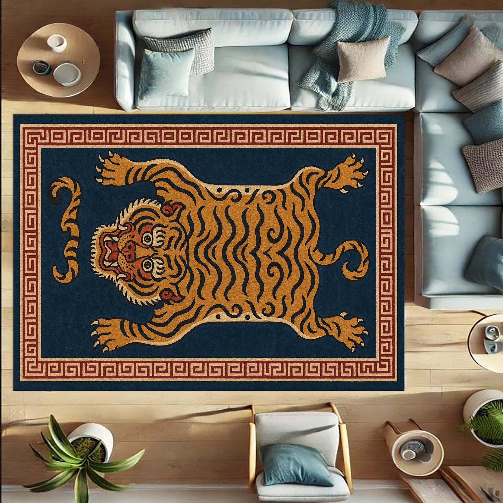 Tibet Tiger Rug