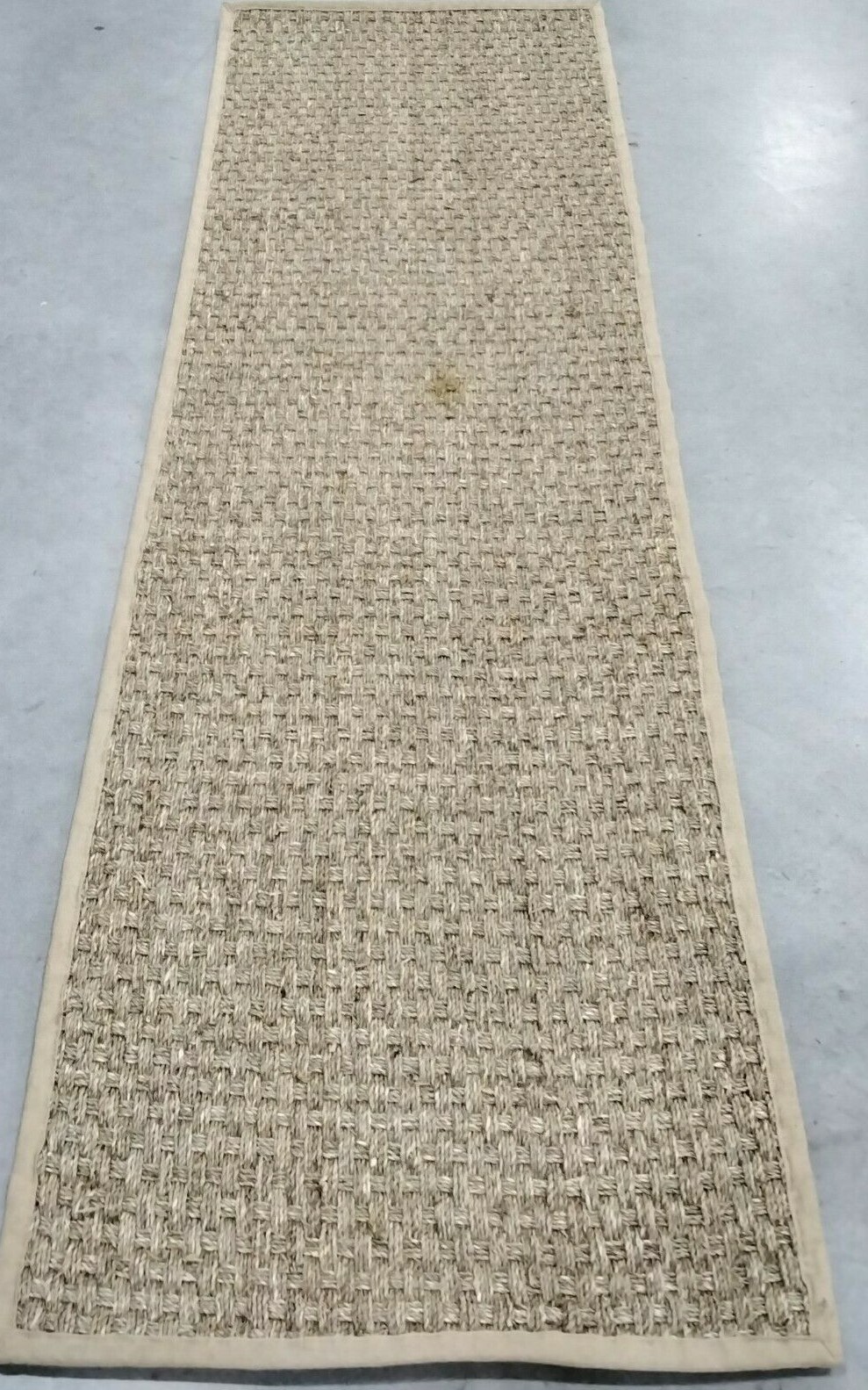 NATURAL 2′-6″ X 8′ Pulled Threads Rug, Reduced Price 1172701972 NF114A-28