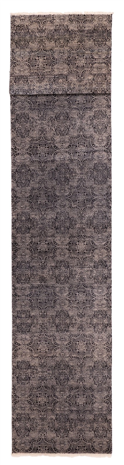 2’8″ x 22’0″ Vintage Hand-knotted Runner Rug Traditional Oriental Wool Carpet
