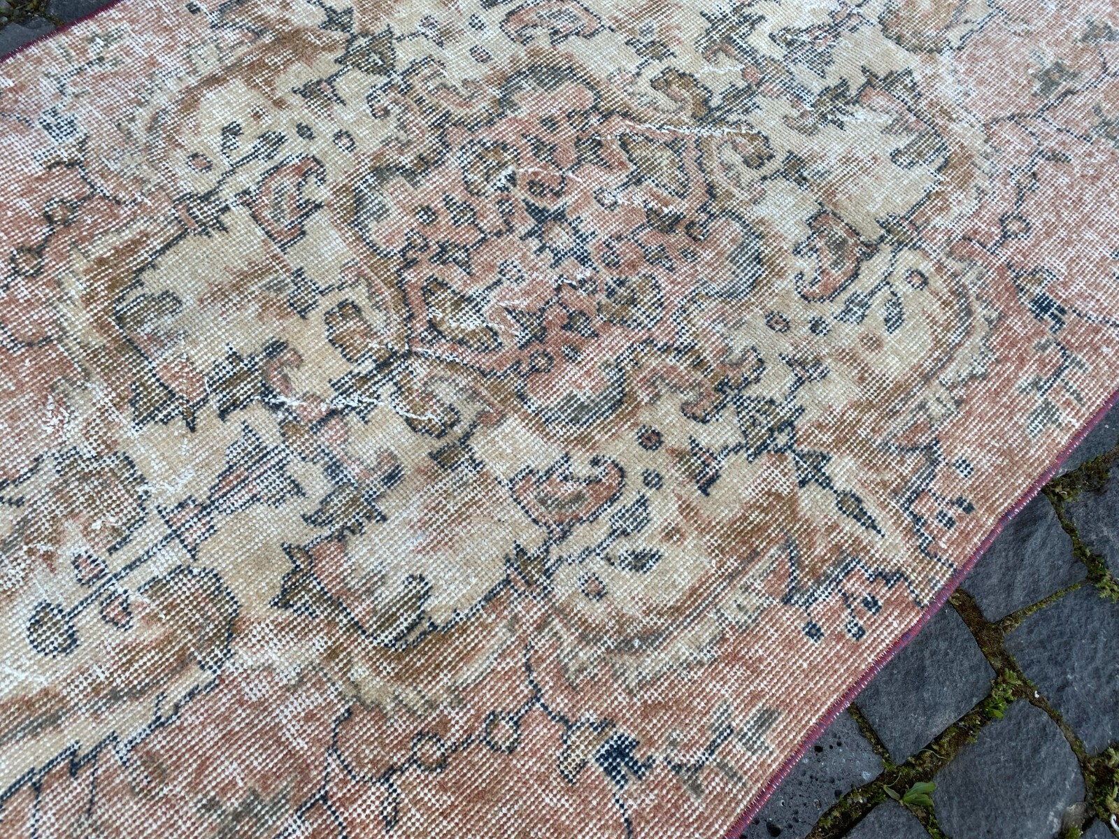Handmade rug,Area rug,Turkish area rug,Wool rug,Bohemain area rug 2,7 x 4,3 ft