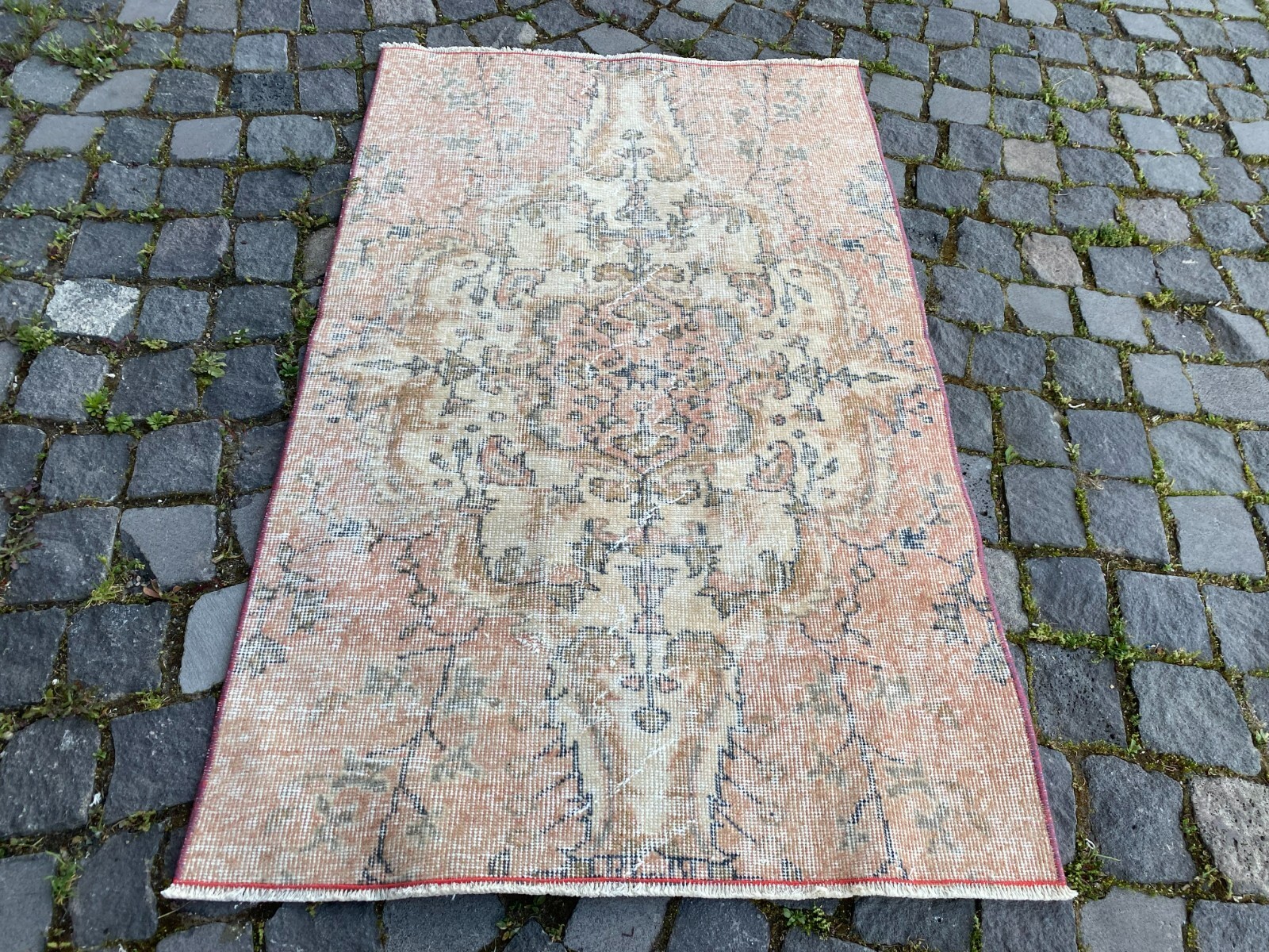 Handmade rug,Area rug,Turkish area rug,Wool rug,Bohemain area rug 2,7 x 4,3 ft