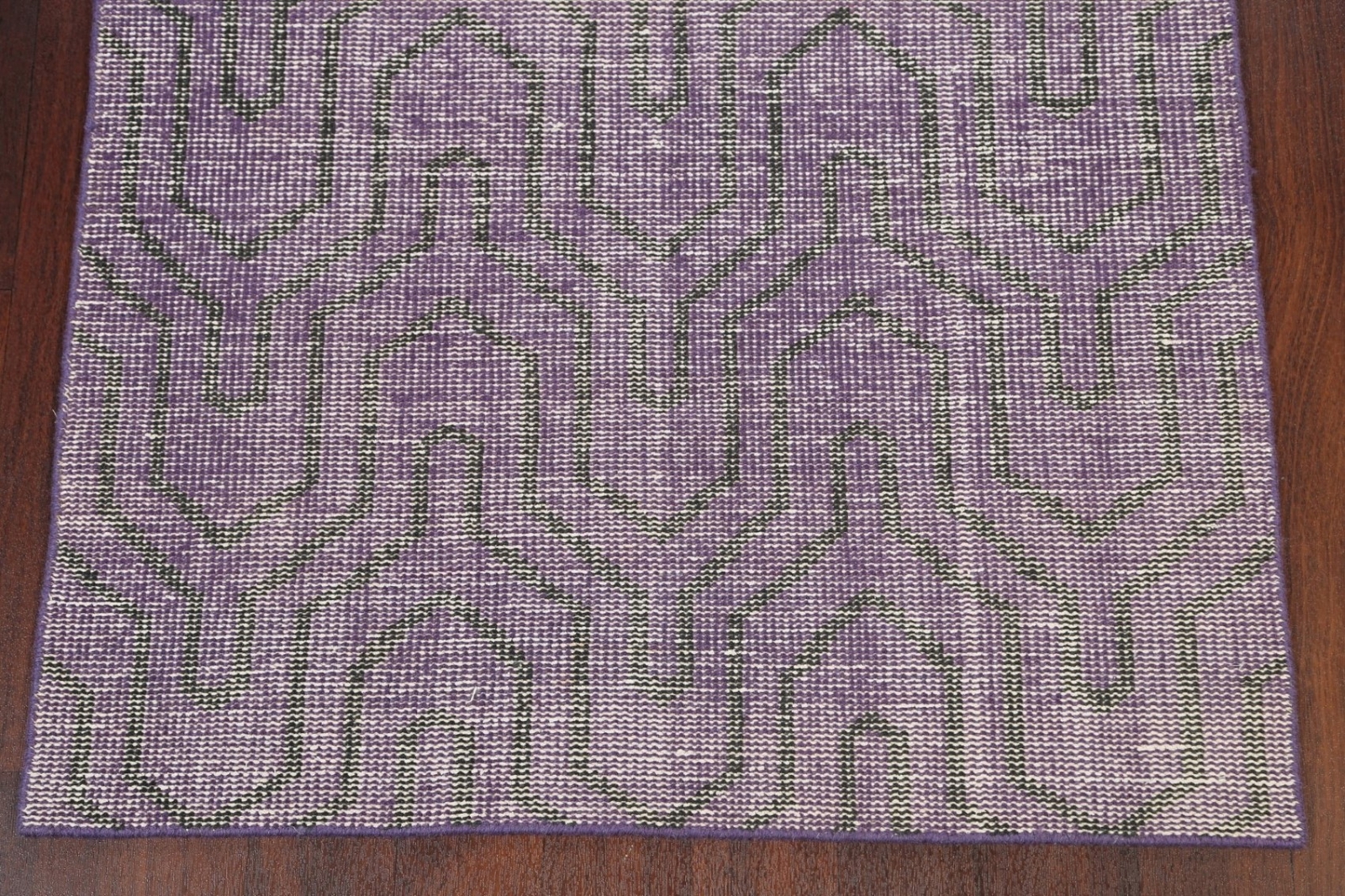 Handwoven Luxury Hand-Knotted Moroccan Indian Area Rugs Purple Carpet 4×6 ft