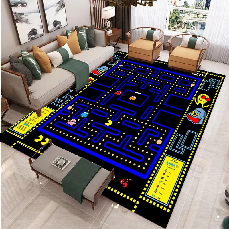 Gamer Area Home Floor Rug Room Gaming Game Carpet Mat Living Bedroom Gamer Rug