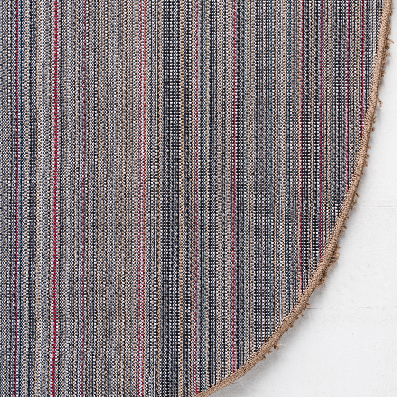 Unique Loom Solo Solid Shag Collection Area Rug 3’3″ x 5’3″ Oval Sandy Brown
