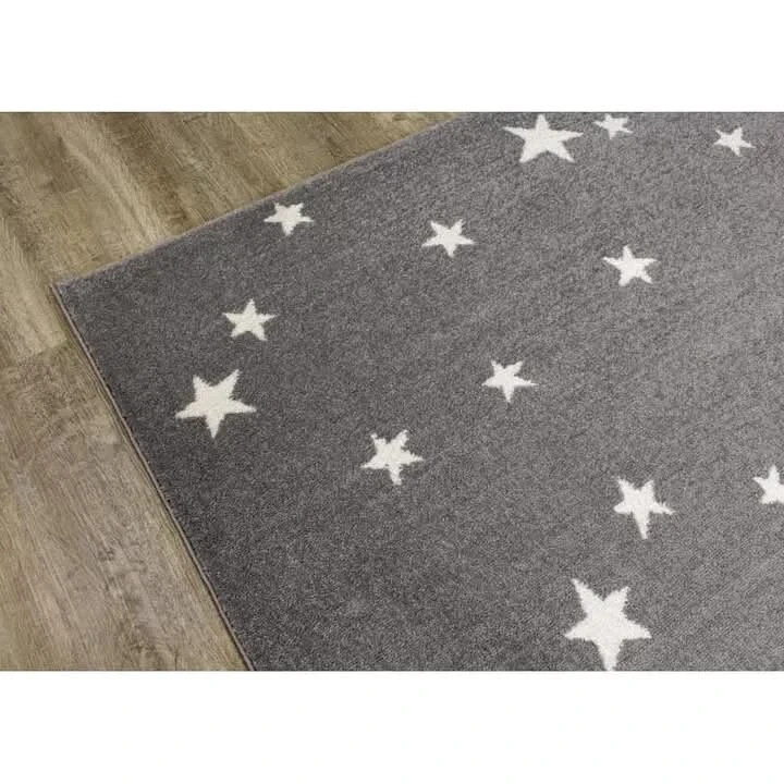 Twinkling Stars Geometric Modern Rugs Hand – Tufted Carpets For Kids Room Carpet