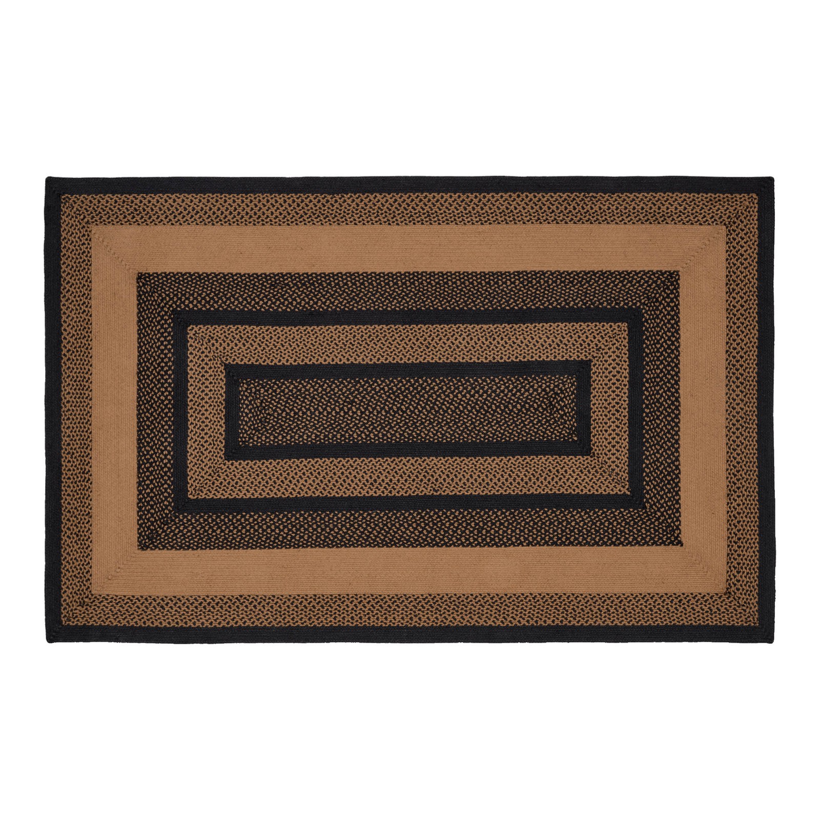Area Rug Farmhouse Star Jute Country 60×96 Rect No Slip Floor Decor VHC Brands