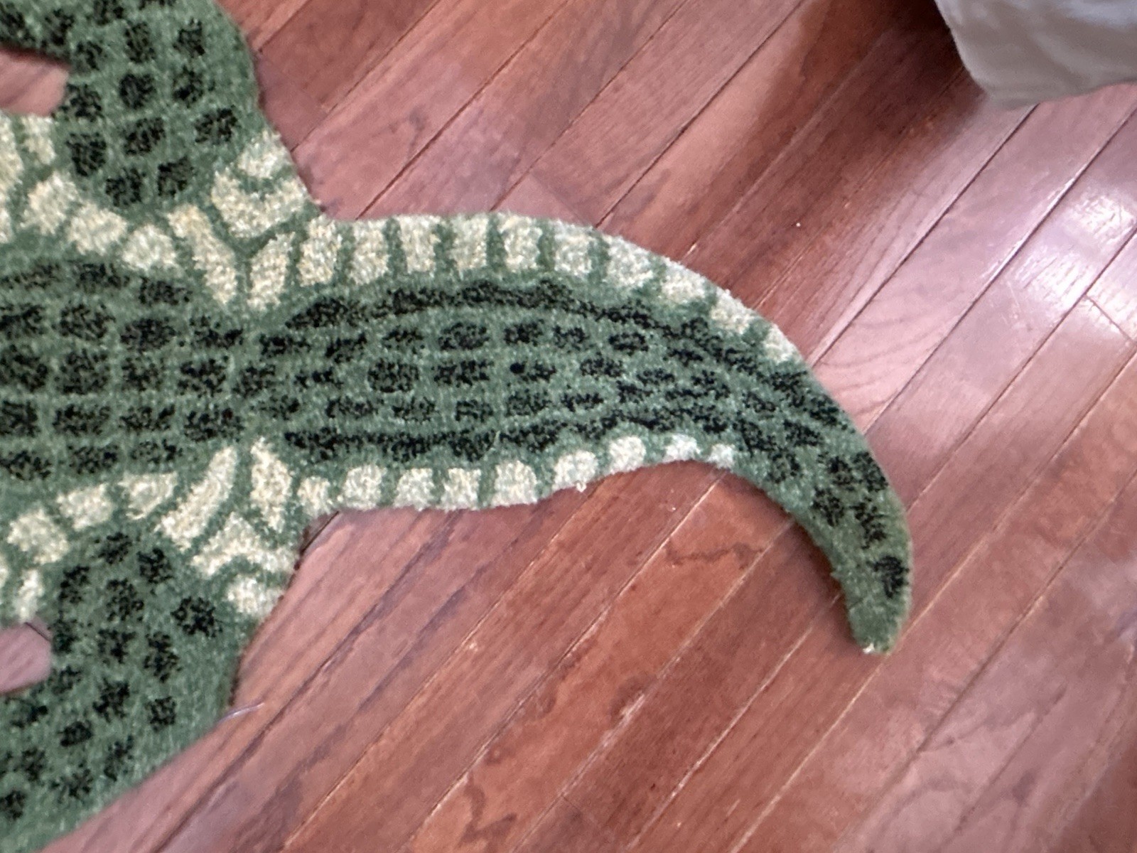 Doing Goods Coolio 100% Wool Rug Crocodile