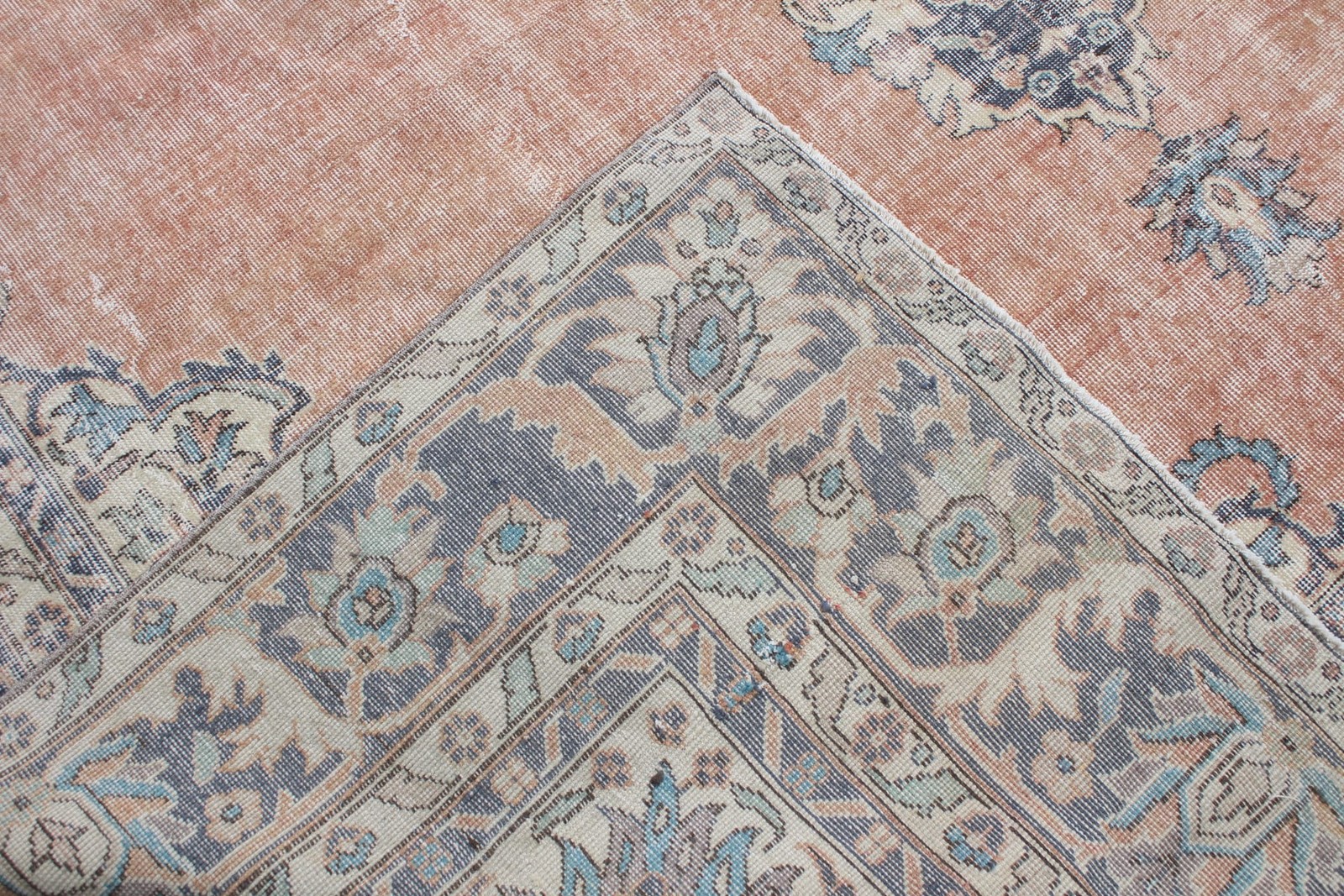 Turkish 9×12,6 ft Rug, Vintage Rug, Red Oriental Rug Wool