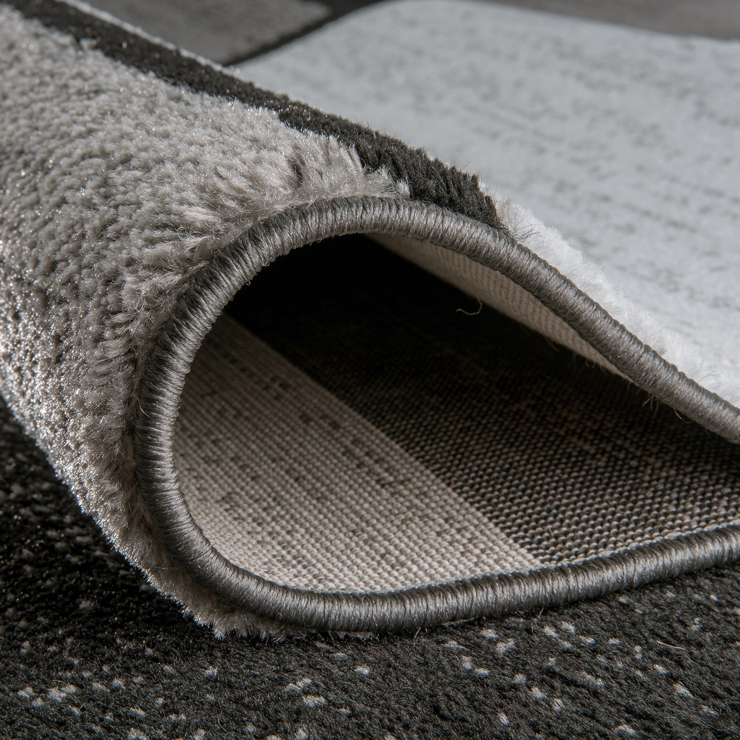 Rugshop Area Rugs Contemporary Modern Boxed Color Block Dining Room Rug New Sale