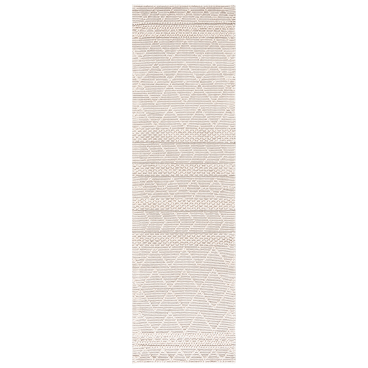 SAFAVIEH Natura NAT686A Handmade Ivory / Grey Rug