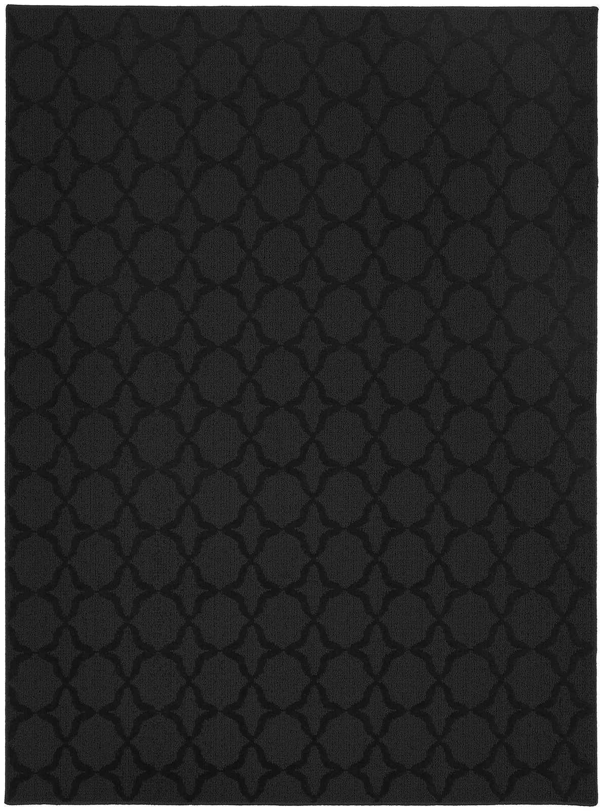 Garland Rug Sparta 5 Ft. x 7 Ft. Area Rug Black