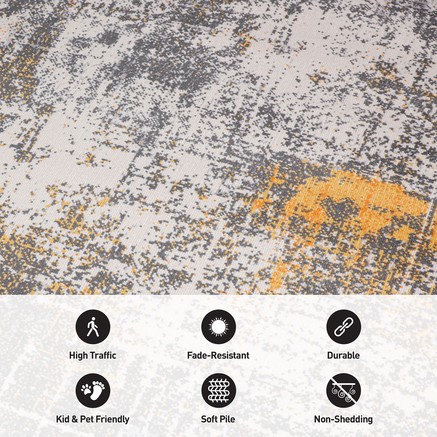 Rugshop Area Rug Perugia Modern Abstract Rugs for Sale Dining Room Rugs 5X7 Rug