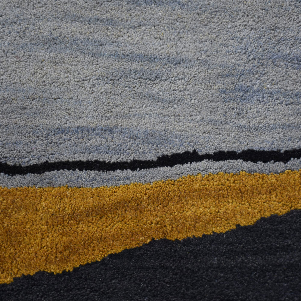 Hand Tufted Wool Area Rug Contemporary Multicolor BBH Homes BBK00S19