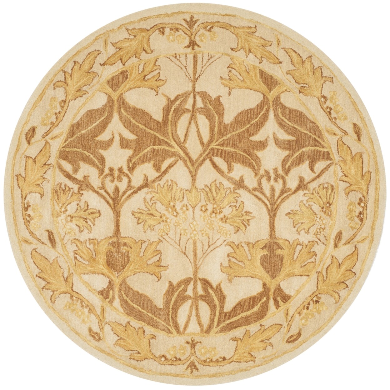 SAFAVIEH Antiquity AT841B Handmade Beige / Gold Rug