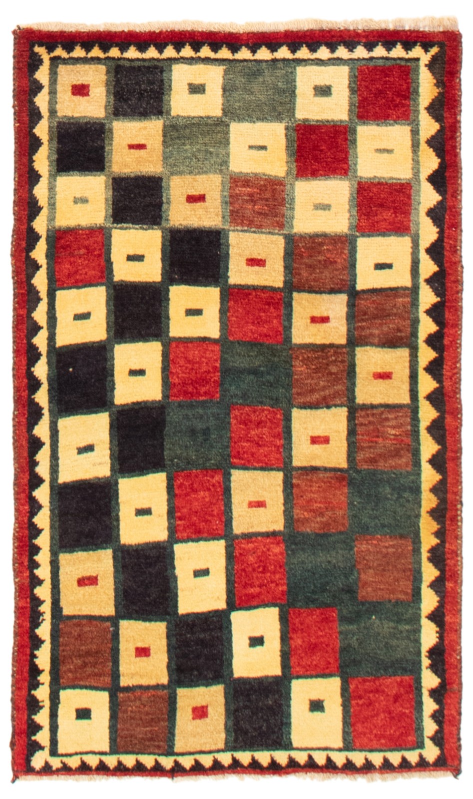 Traditional Hand-knotted Wool Oriental Carpet 2’11” x 5’0″ Area Rug