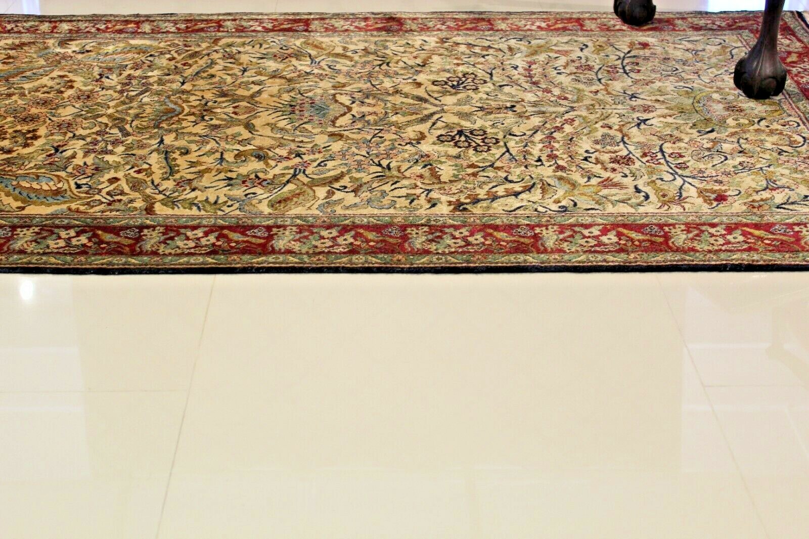 Genuine Super Royal Turkish Hereke Pure Silk Handmade Rug- Collectors Item 4’x6′