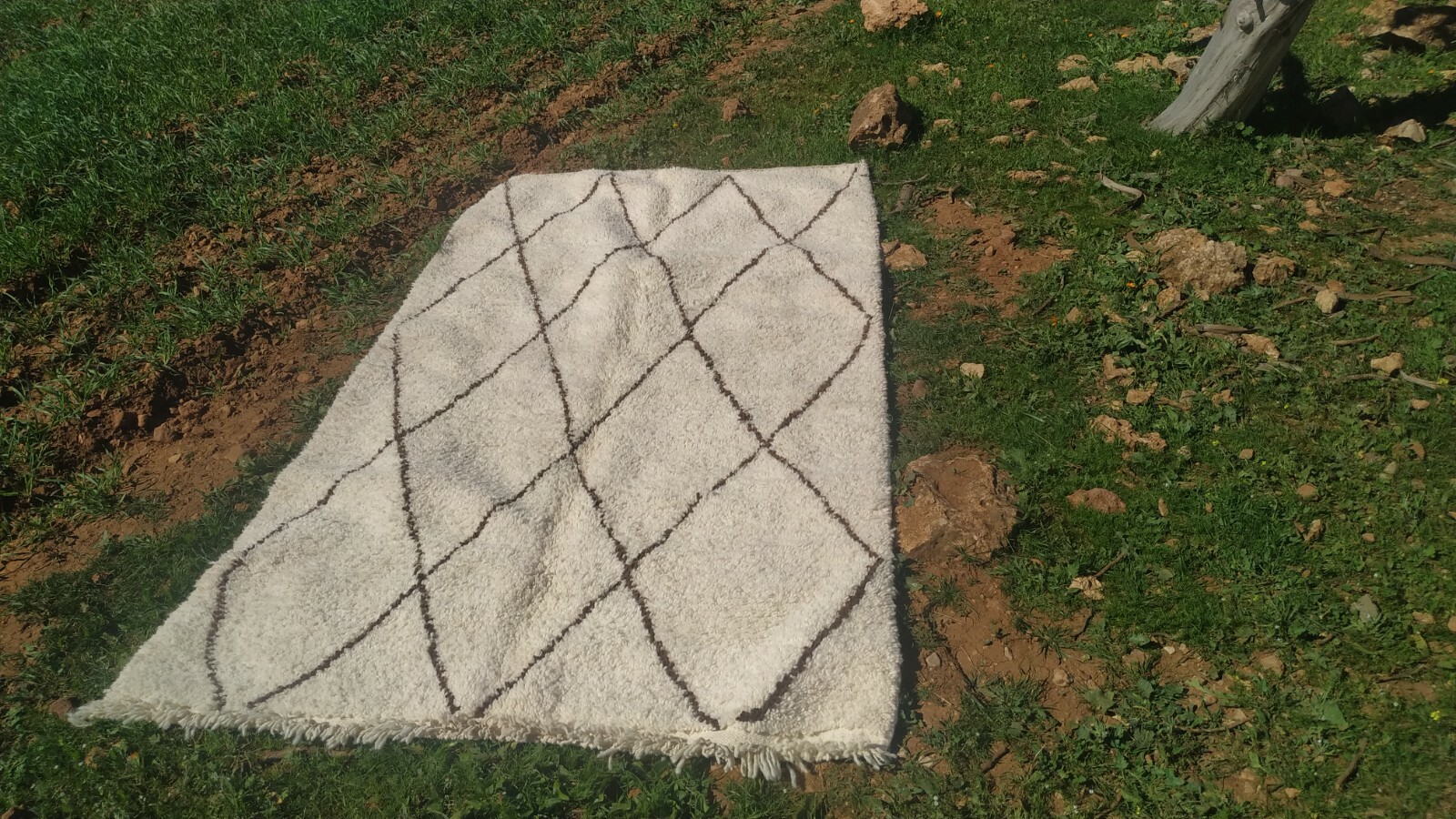 Area Rugs 8×5 feet Hand Woven ,berber rug Beni ourain rugs FREE SHIPPING RUGS