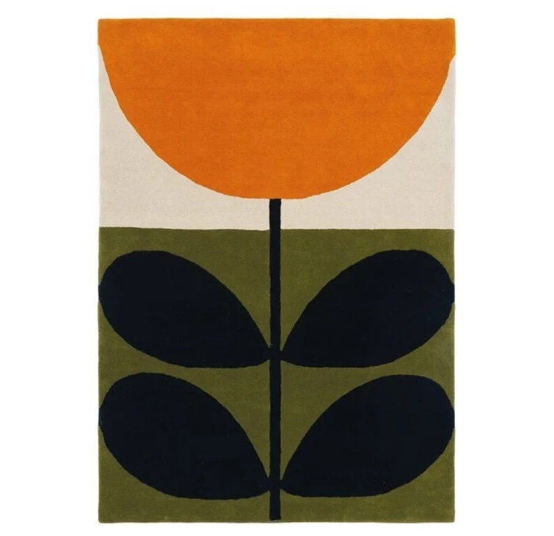 Luxury Hand Tufted Wool Area Rug Modern Designer Carpet Living Room Decor