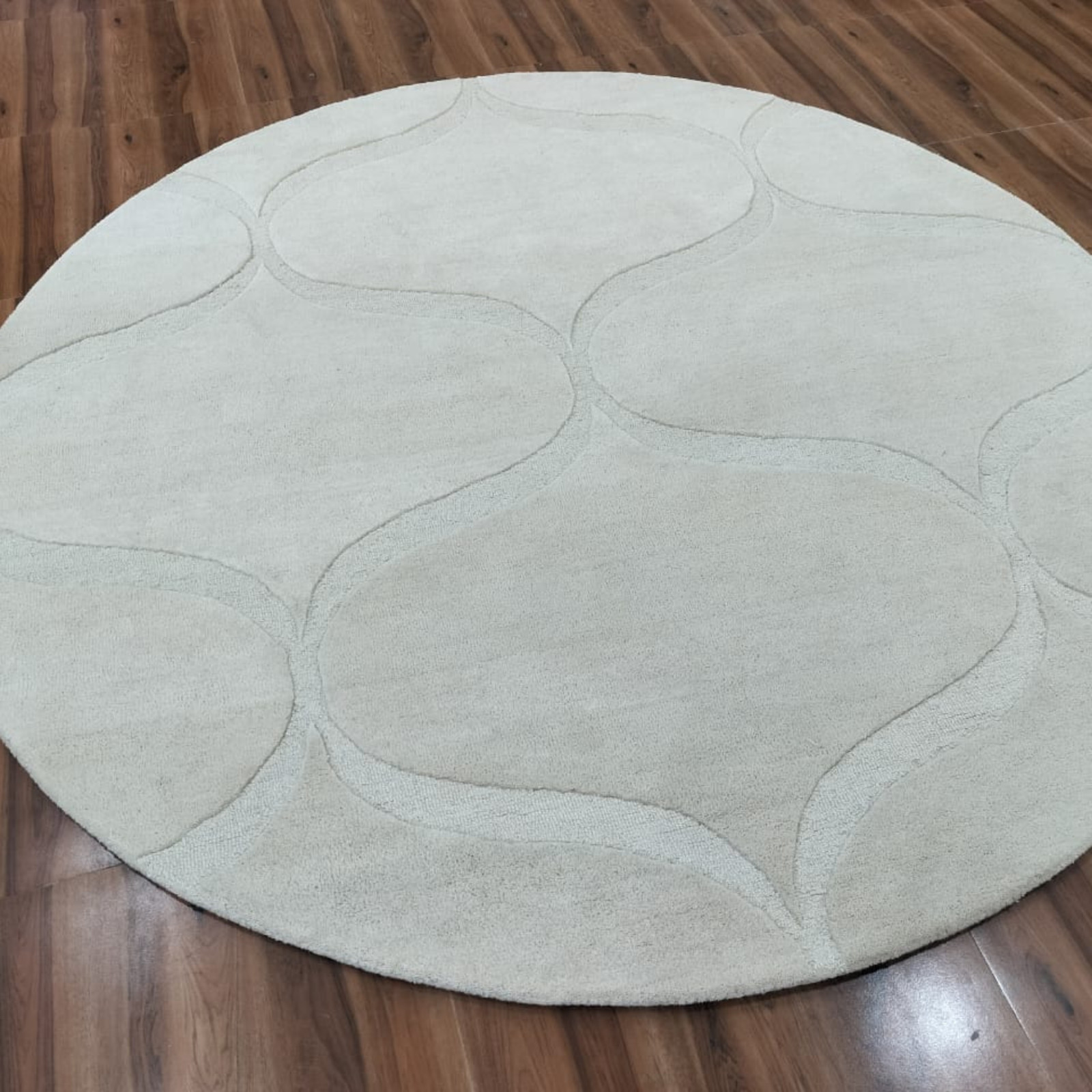 Round Rug, 8 ft Round Rug, Hand Tufted, 9×9, 10×10 Wool Round Carpet, Circle Rug