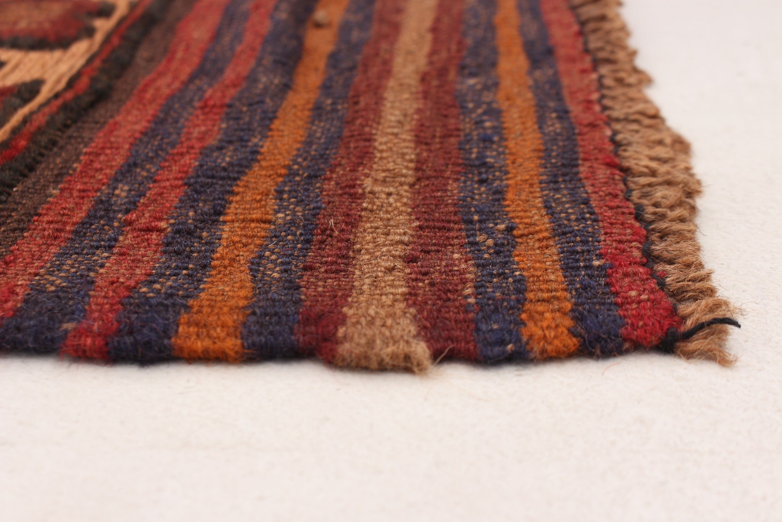 Traditional Tan Hand-knotted Area Rug 3’11” x 5’9″ Oriental Carpet