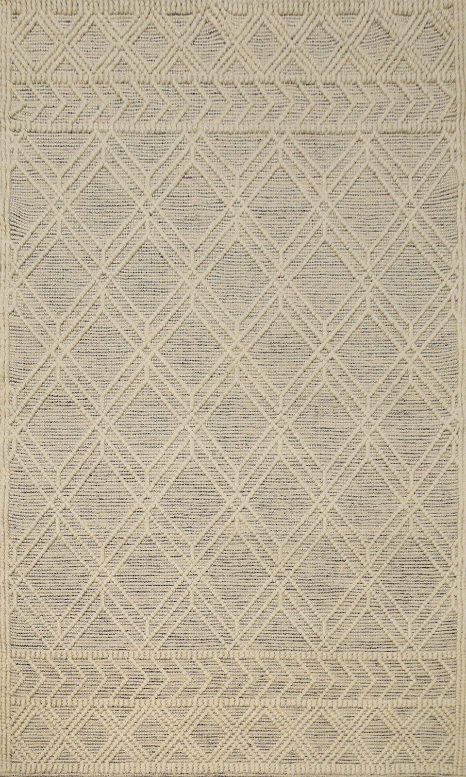 Modern Gotti Design Area Rug 5×8 Trellis Wool Hand-knotted Contemporary Carpet