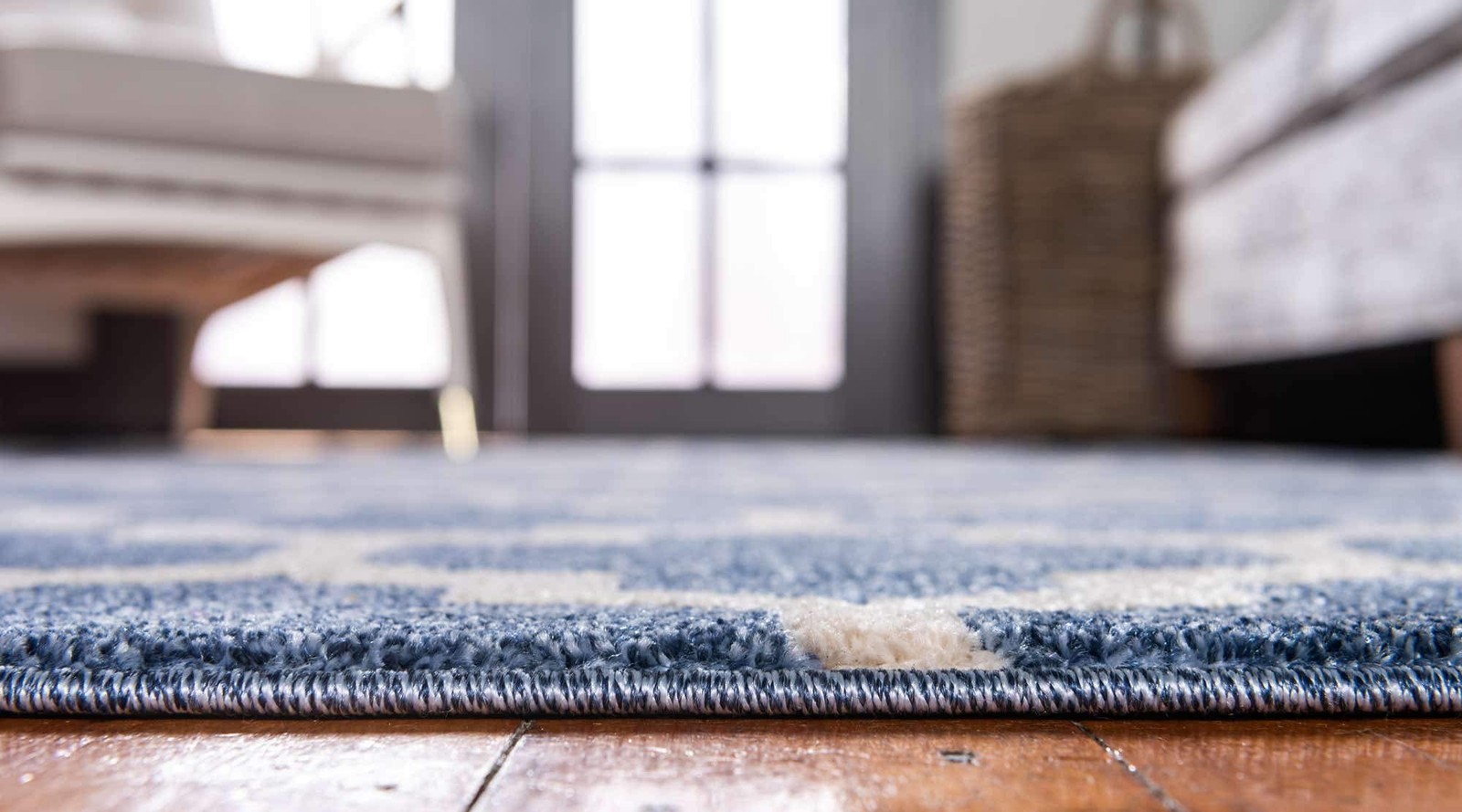 Unique Loom Trellis Collection Area Rug – Philadelphia 2 X 6 1 Runner Light