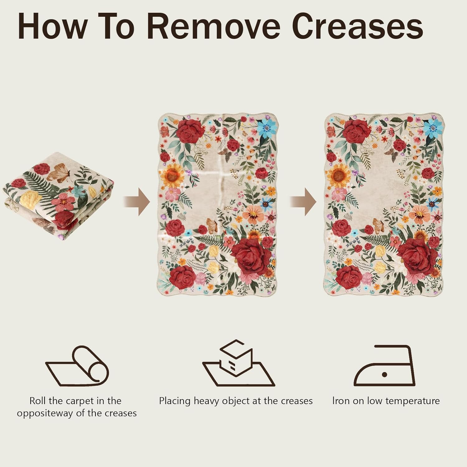 Washable Rugs for Living Room: 8X10 Area Rugs for Bedroom Soft Ultra Thin Stain