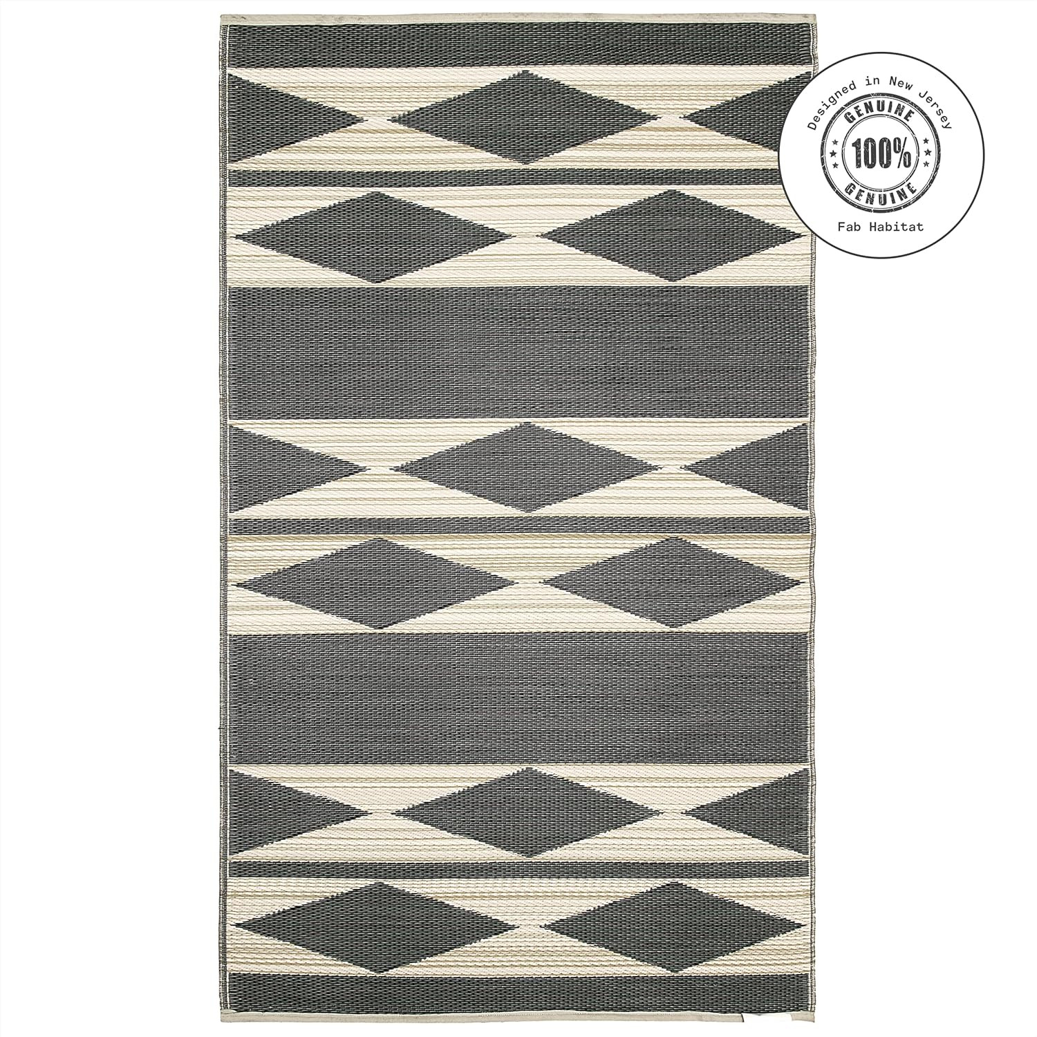 Outdoor Rug – Waterproof, Fade Resistant, Crease-Free – Premium Recycled Plastic