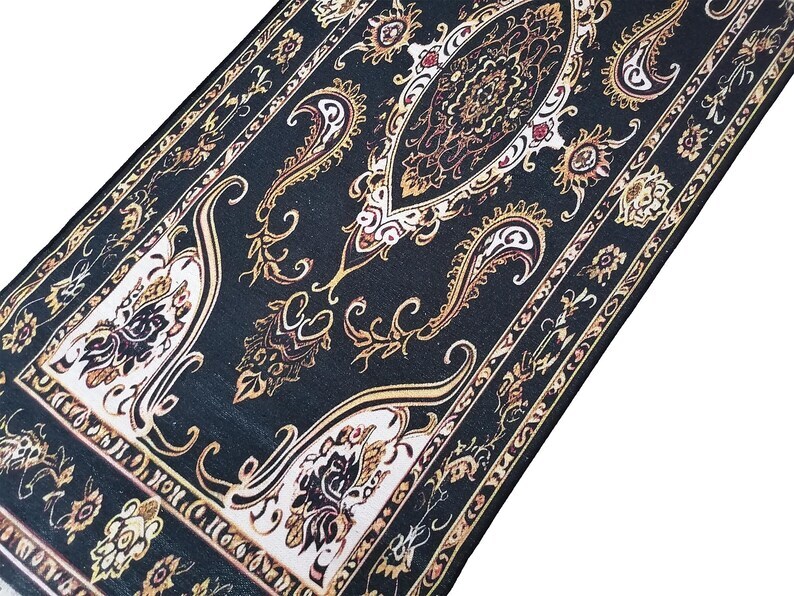 Machine washable rug, Non-slip bedroom rug, Diningroom rugs for under table, Lar