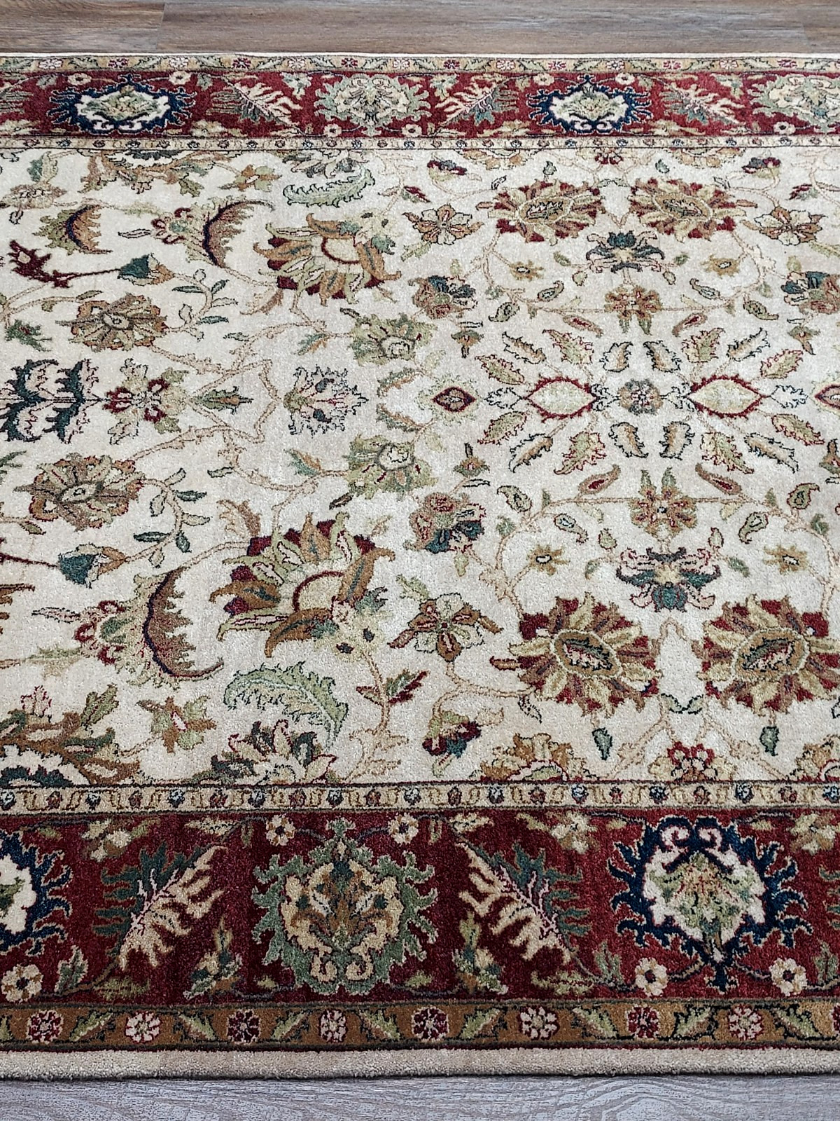 Turkish Silk And Wool HandMade Bohemian RoyalClassic Design,Turkish Rug6x9.5Ft