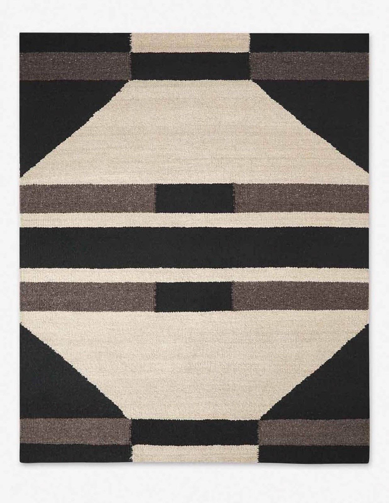 LULU & GEORGIA HIDARA FLATWEAVE WOOL RUG 10’x14’ MCM STYLE MSRP $2698