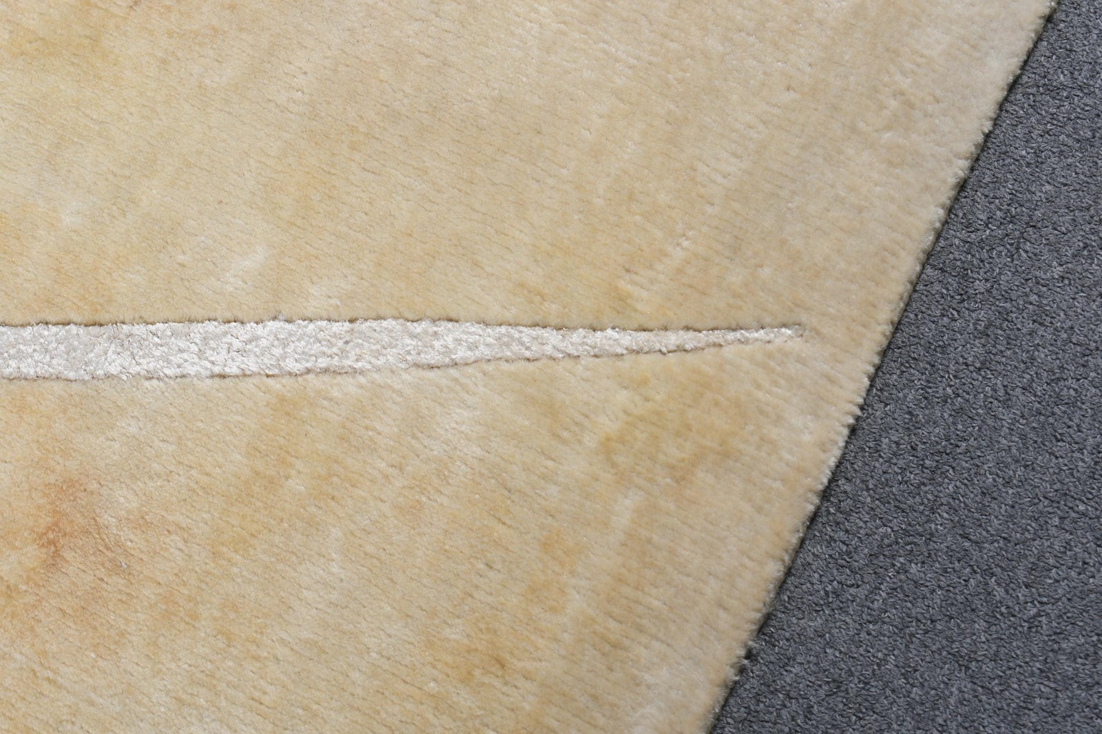 Turkish Large Rug, 6,3×9,3 ft Vintage Rug, White Wool Rug