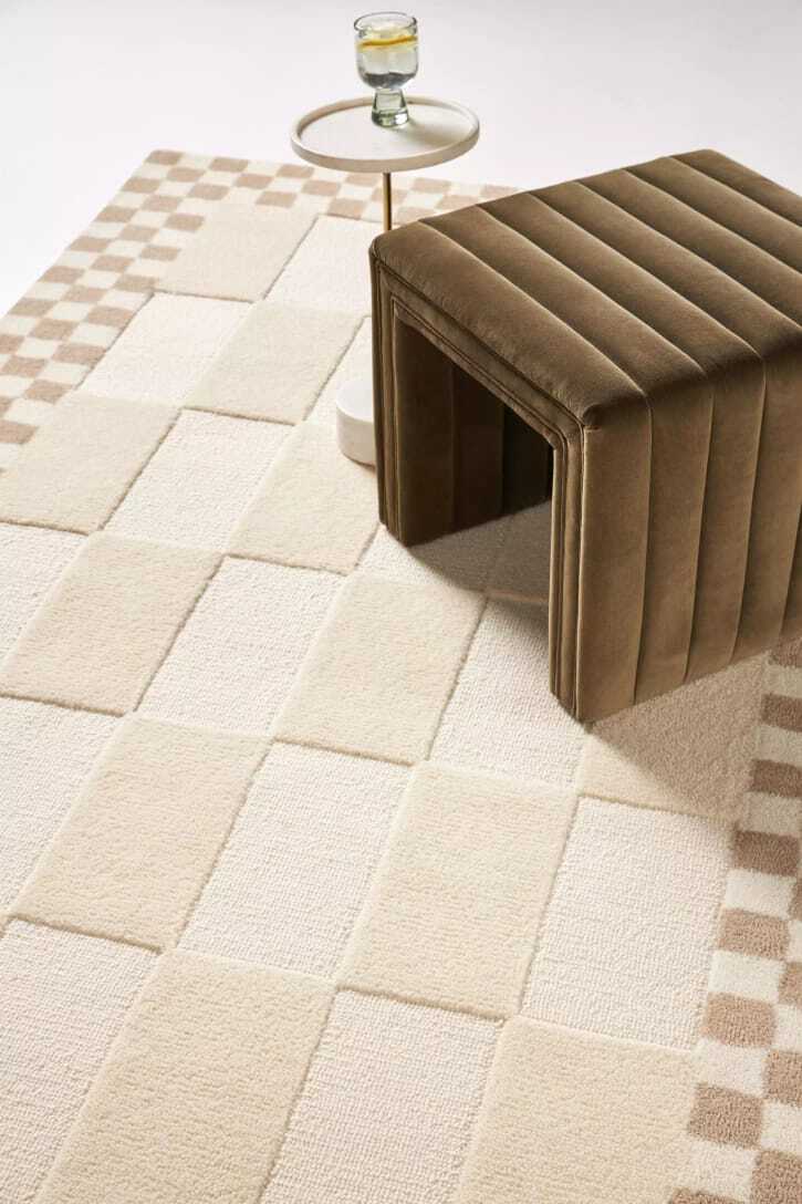 100%Wool 4X6Feet Modern Design Hand Made Hand Tufted Rug Customized Area Rug
