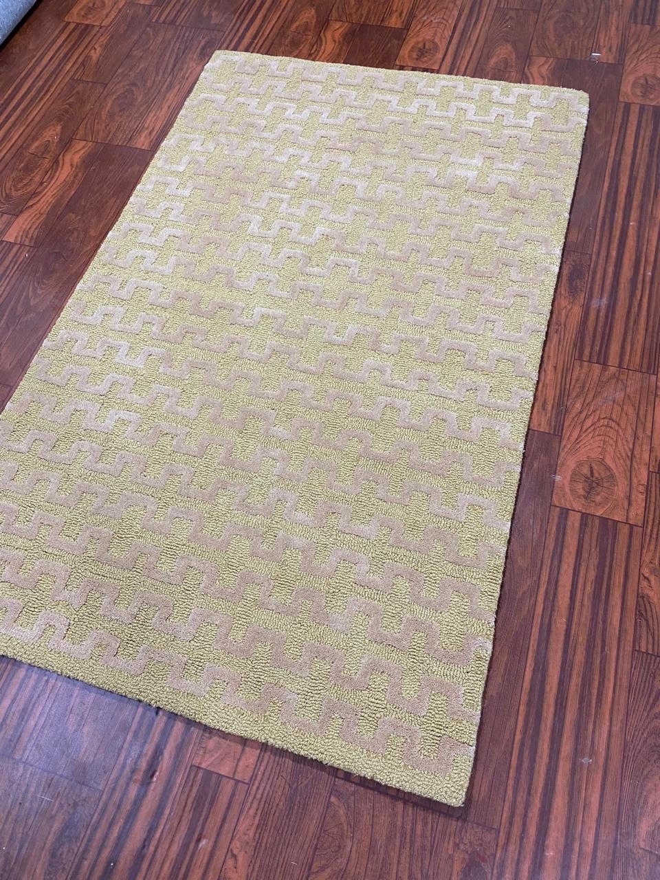 MODERN HAND TUFTED WOOL & SILK AREA RUGS FOR LIVING ROOM BEDROOM – HOME DECOR