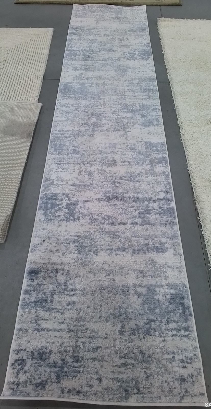 IVORY / BLUE 2′-2″ x 10′-0″ Flaw in Rug, Reduced Price 1172809265 ALA700A-210