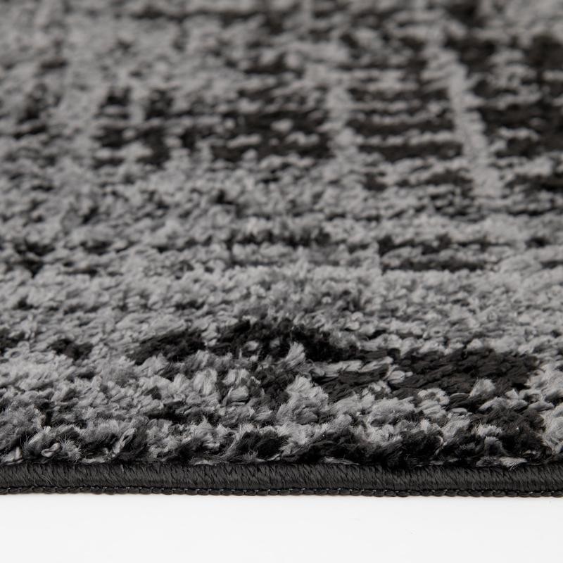 Indoor Abstract Area Rug Durable Stain Resistant Skid Resistant Tufted 5×7 New