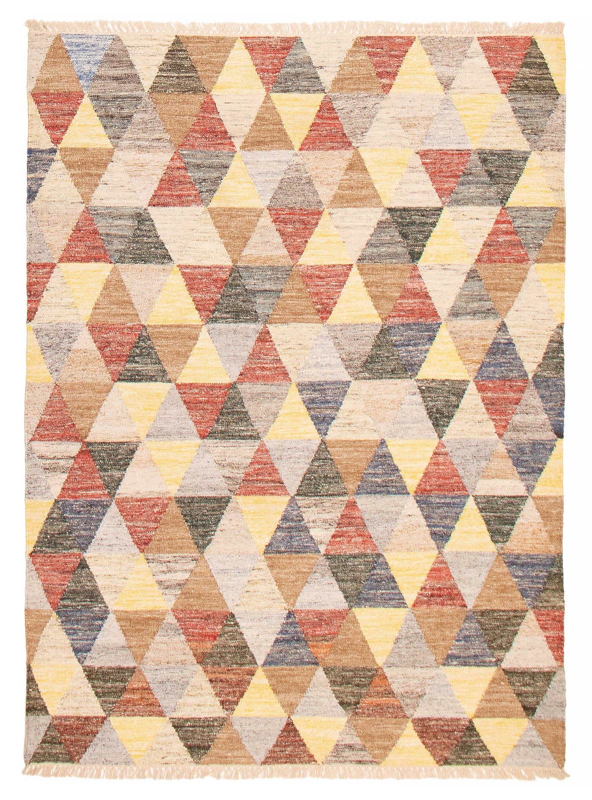 Vintage 5’4″ x 7’4″ Traditional Wool Hand Woven Oriental Area Rug