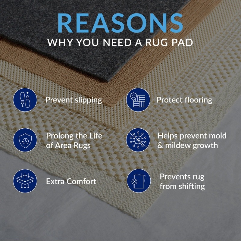 Waterproof Outdoor Area Rug Geometric Design Low Pile Synthetic Fiber Mat New