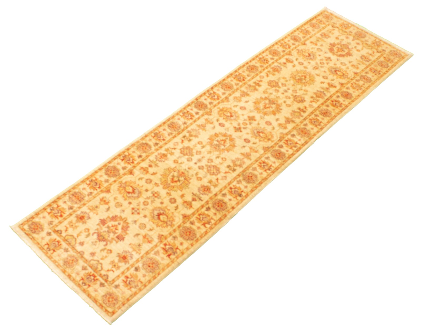 2’9″ x 9’11” Vintage Hand-knotted Runner Rug Traditional Oriental Wool Carpet