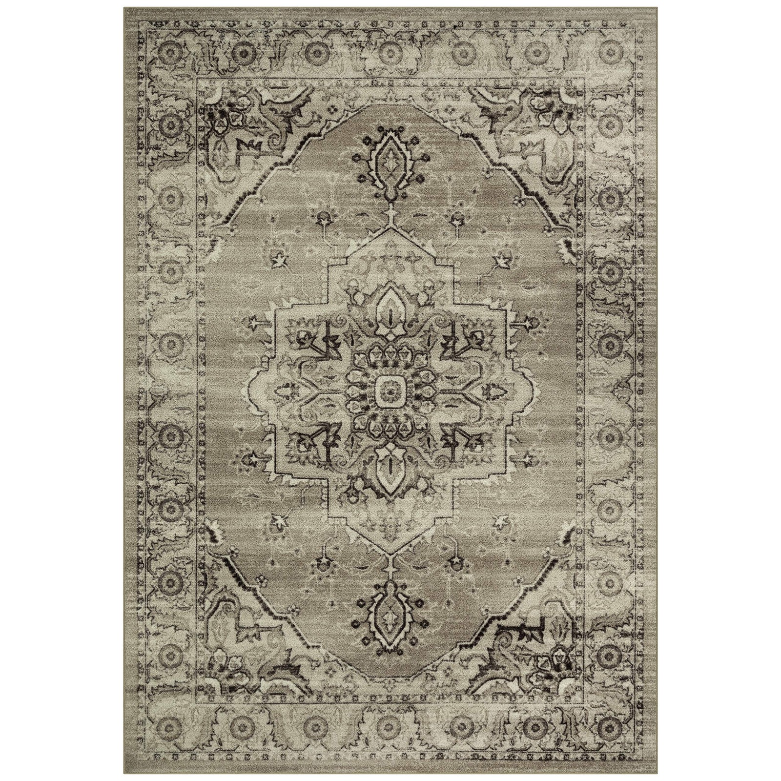 Maples Rugs Distressed Lexington Area Rugs Carpet for Living Room & Bedroom