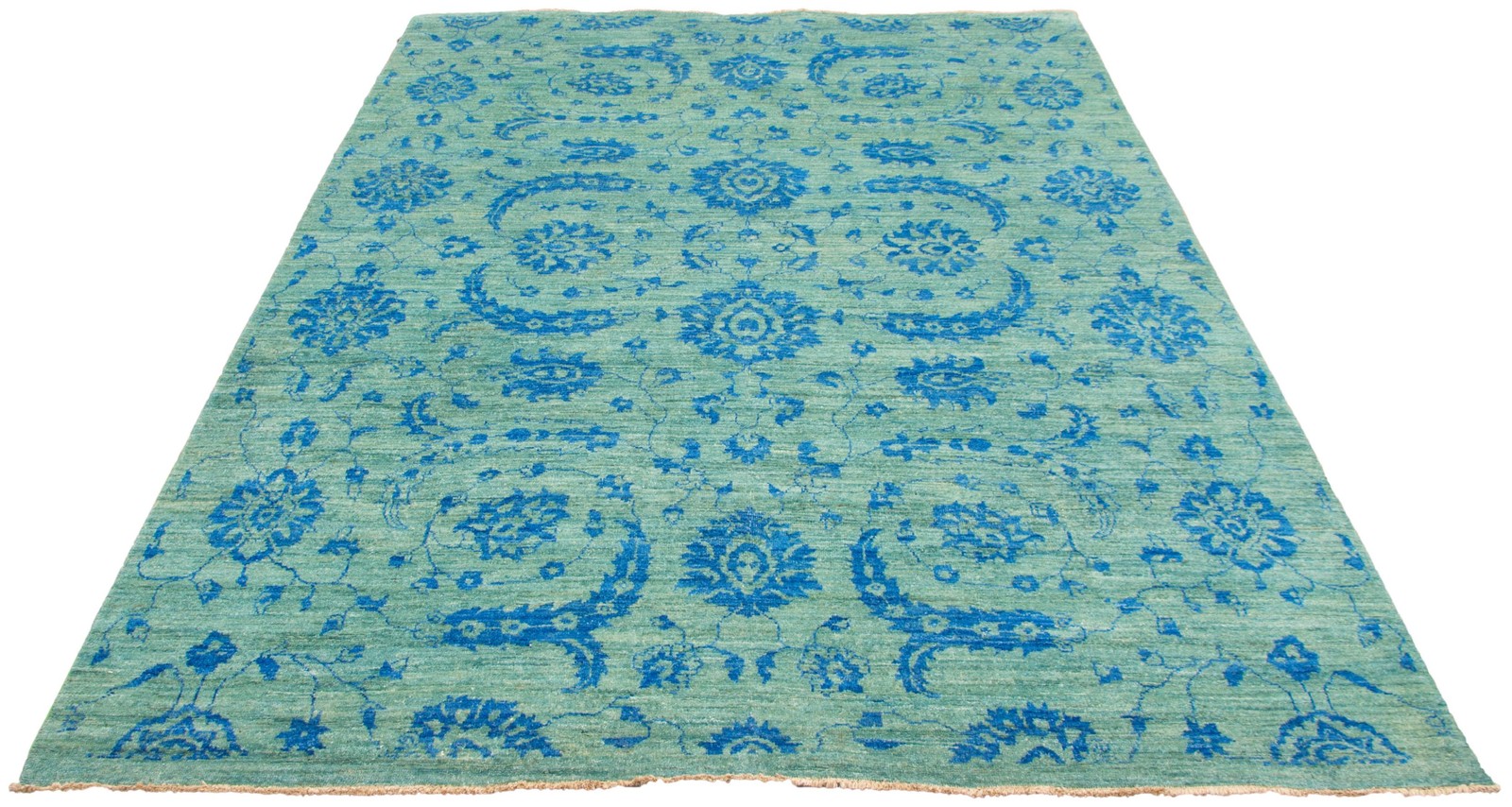 Traditional Hand-knotted Carpet 9’1″ x 12’6″ Oriental Area Rug
