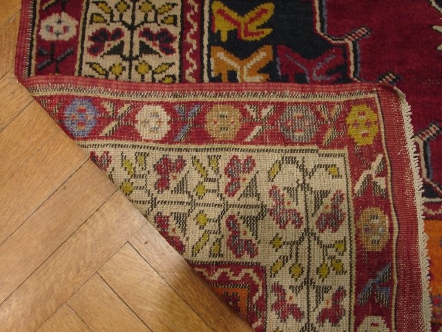 4 x 8 Antique Armenian Weave Rug 8459
