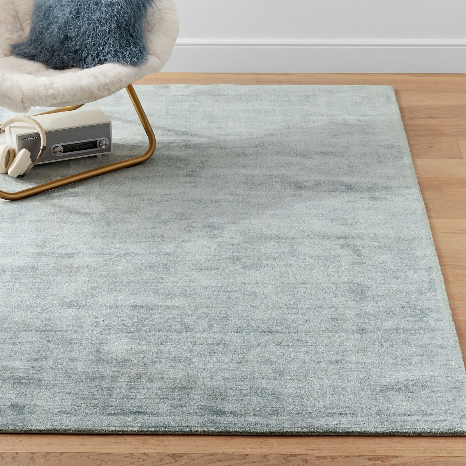 5×8|6×9|8×10| 9×12|10×14|12×15|12×18 Rug Hand-Woven Luxurious Loop & cut Viscose