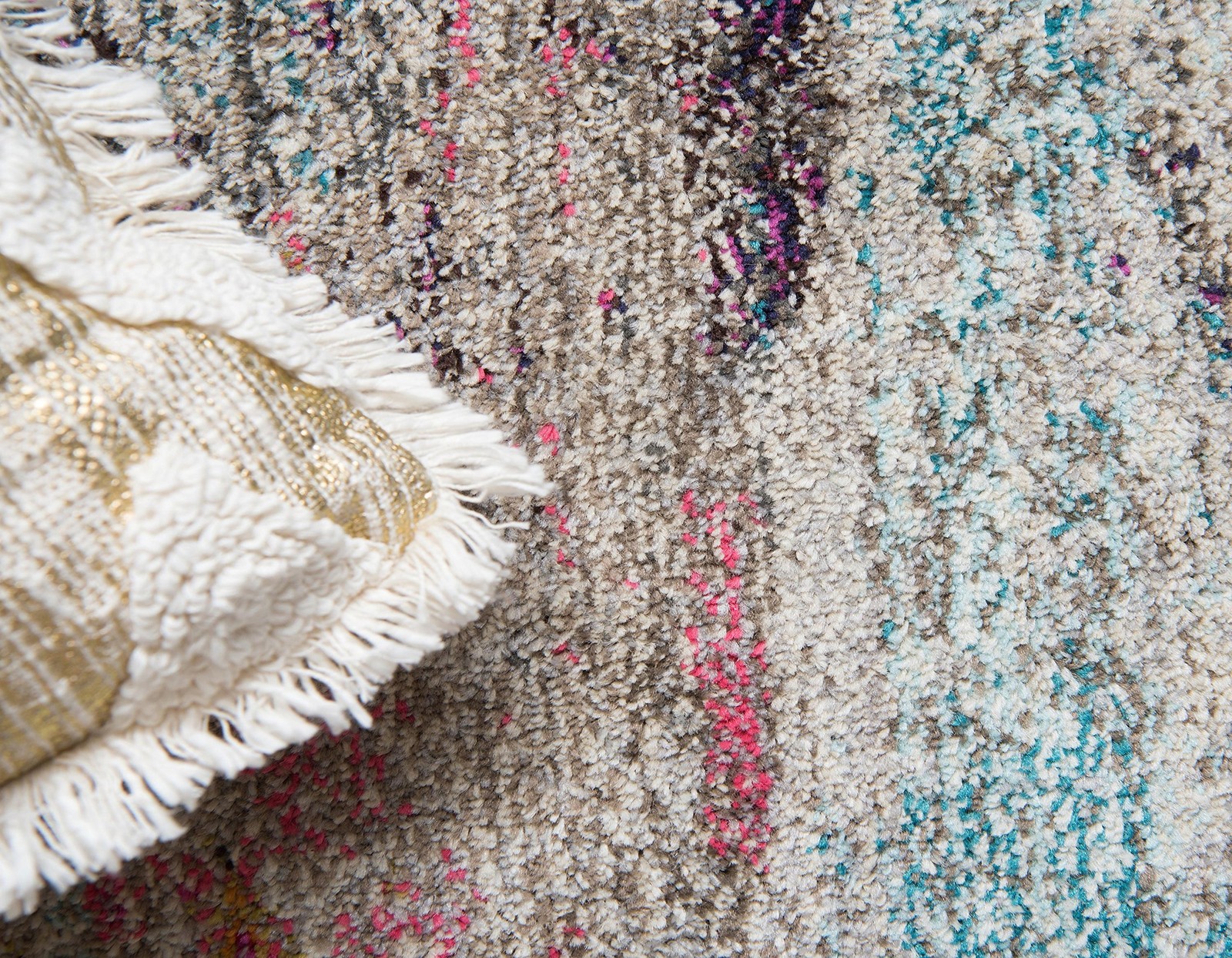 Chromatic Collection Modern Colorful & Vibrant Abstract Area Rug For Any Home…