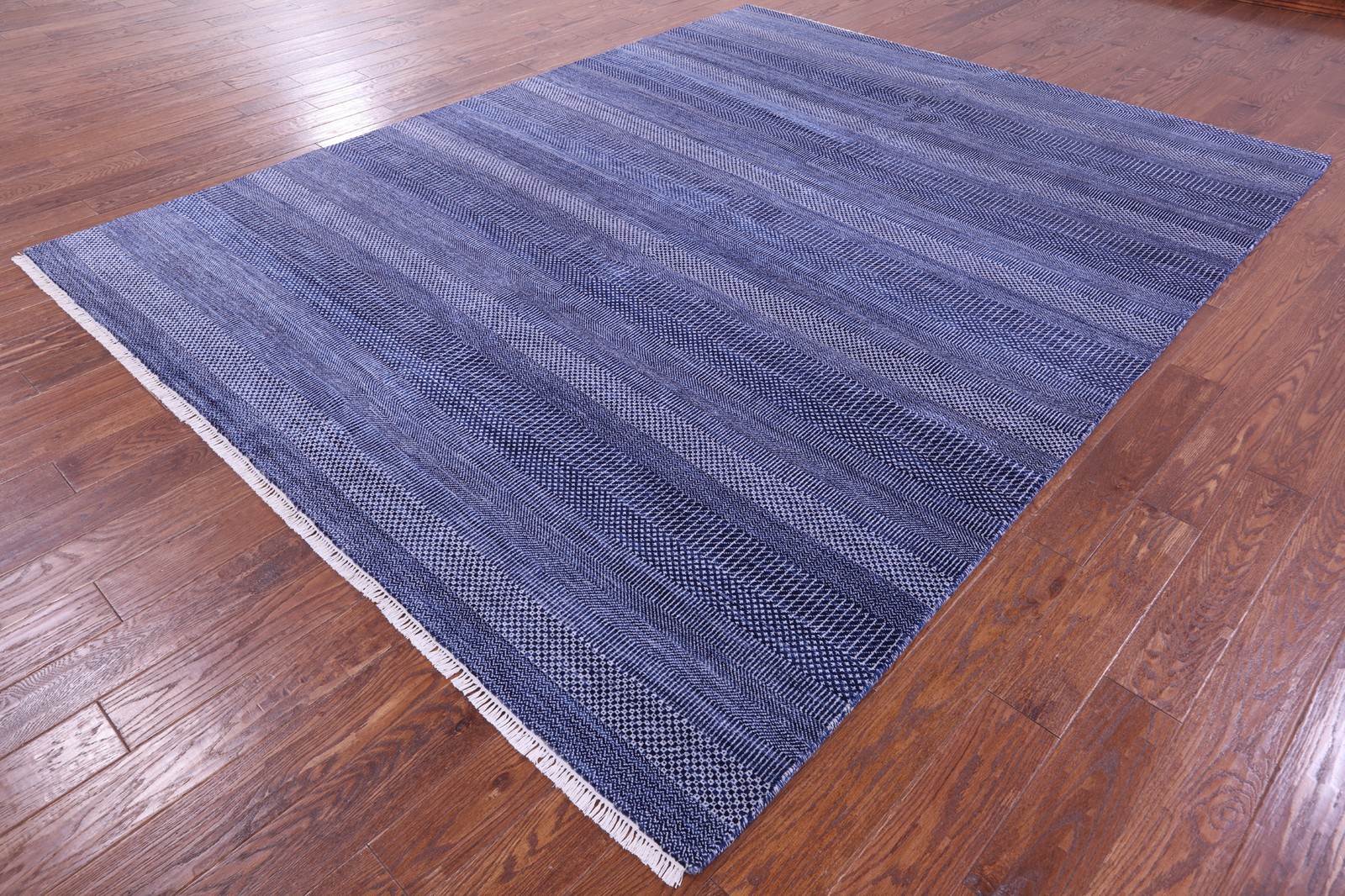 Savannah Grass Handmade Wool & Silk Rug 8′ 1″ X 10′ 3″ – Q11916