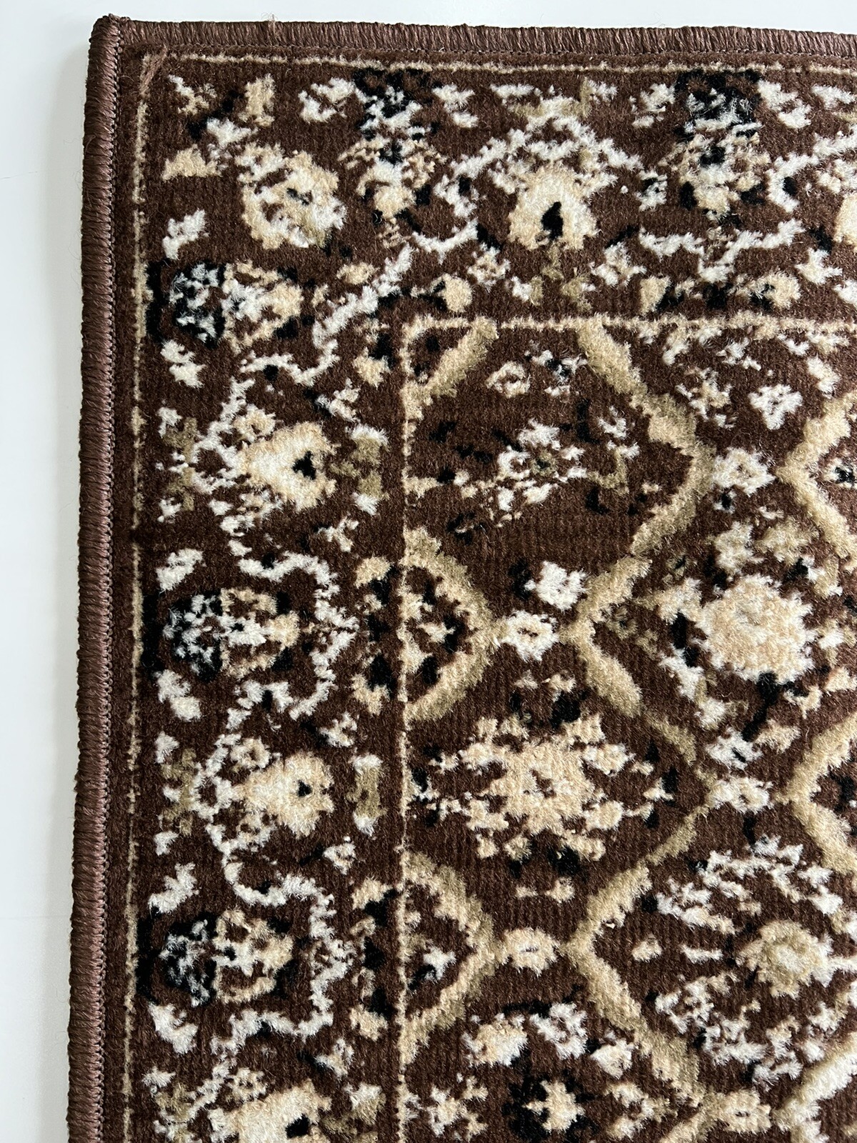 Ikea FASTIGHET Rug Low Pile Accent 24” x 43” Multicolor Brown NEW 705.438.81